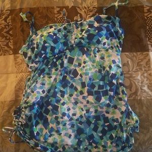 One piece bathing suit